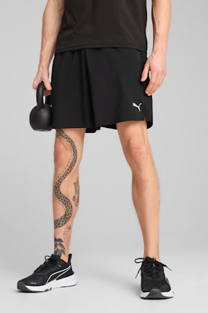 TAD ESSENTIALS 7" Woven Shorts Men, PUMA Black, extralarge-GBR